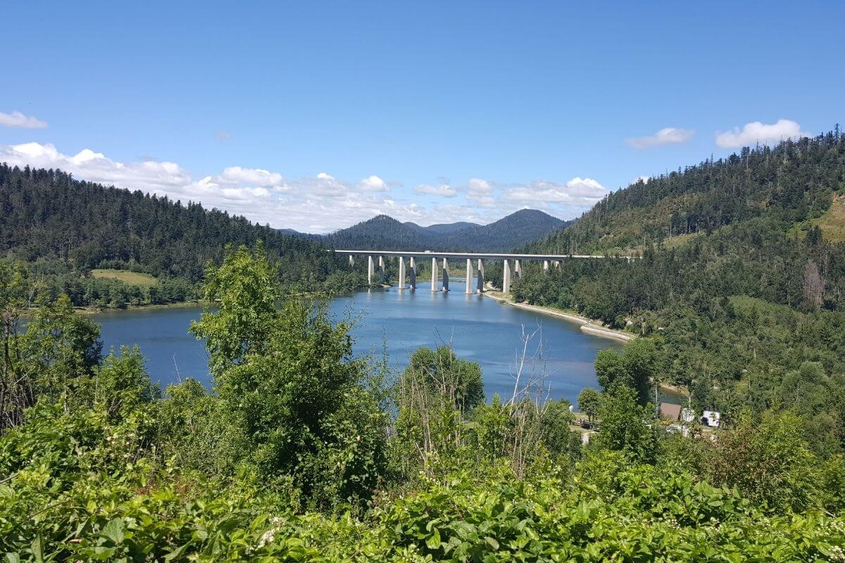 Jezero Bajer, Fužine