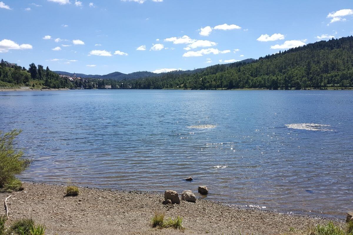 Jezero Bajer, Fužine